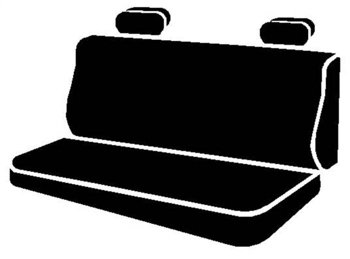 Fia - Fia LeatherLite Custom Seat Cover SL62-10 BLK/BLK