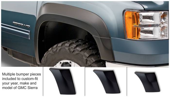 Bushwacker - Bushwacker Extend-A-Fender Flares 40107-02
