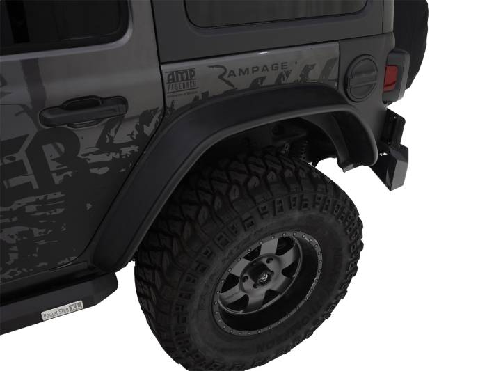Bushwacker - Bushwacker Flat Style Fender Flares 10100-07
