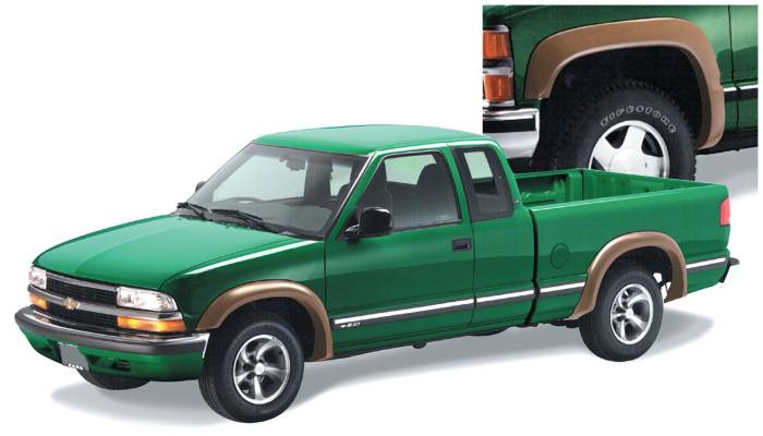 Bushwacker - Bushwacker Extend-A-Fender Flares 41907-11