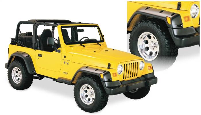 Bushwacker - Bushwacker Pocket Style Fender Flares 10913-07