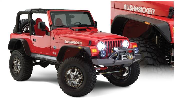 Bushwacker - Bushwacker Flat Style Fender Flares 10920-07