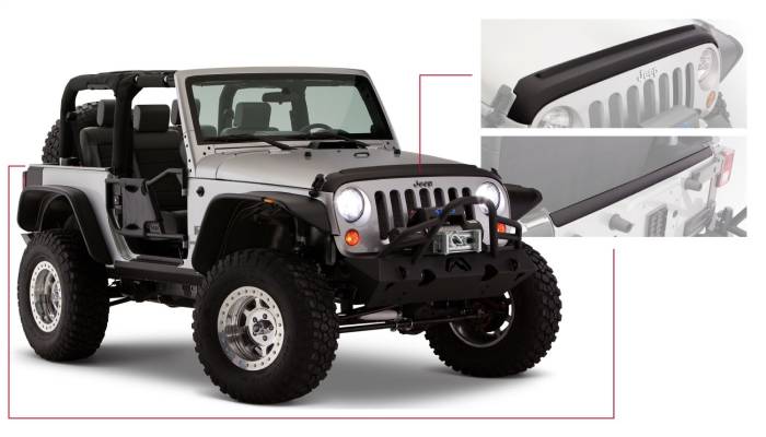 Bushwacker - Bushwacker TrailArmor Hood/Tailgate Protector 14013