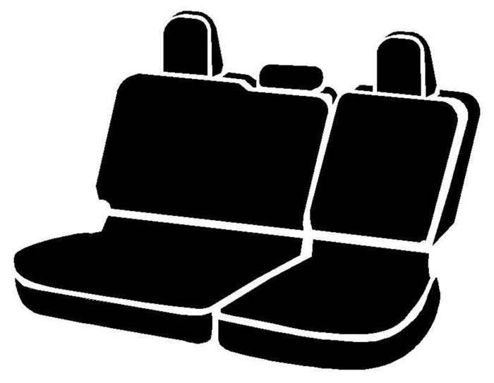 Fia - Fia Wrangler Solid Seat Cover TRS42-77 GRAY