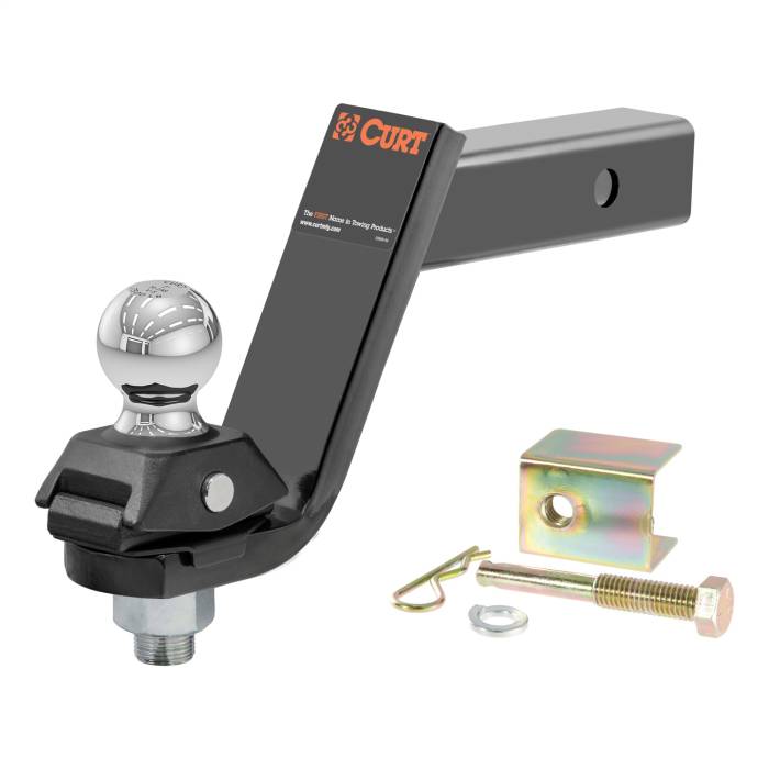 CURT - CURT RockerBall Adjustable Cushion Hitch Ball Mount 45144