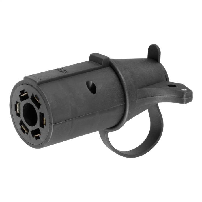 CURT - CURT 7-Way Round RV To 6-Way Round Adapter 57255