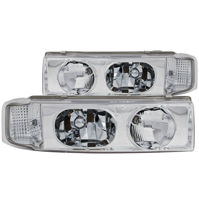 Anzo USA - Anzo USA Crystal Headlight Set 111001