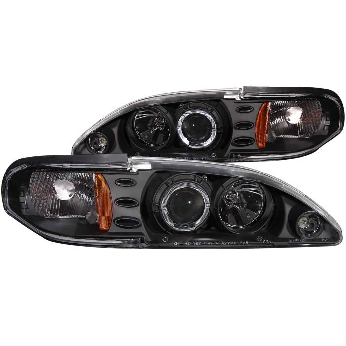 Anzo USA - Anzo USA Projector Headlight Set w/Halo 121038
