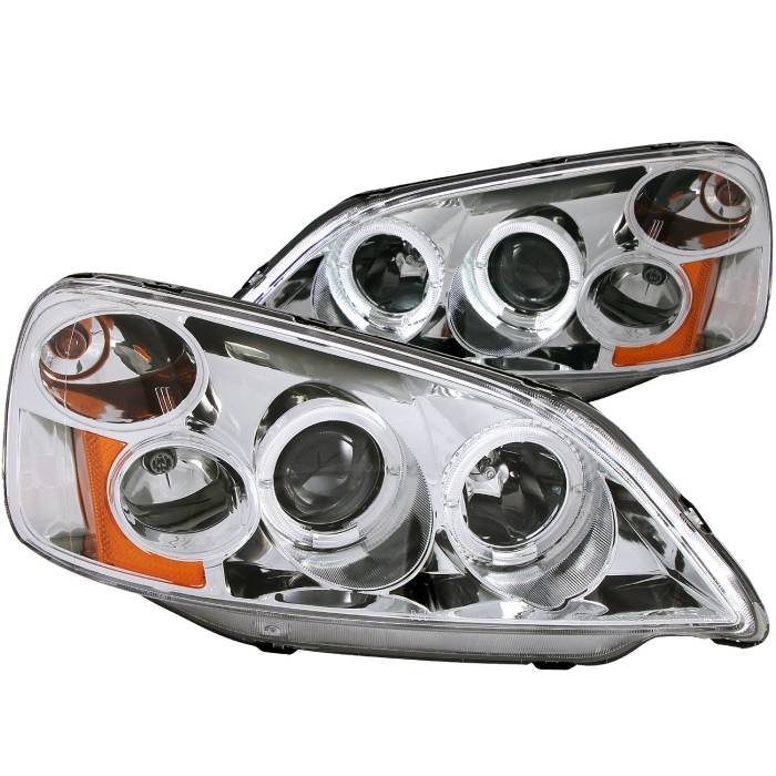 Anzo USA - Anzo USA Projector Headlight Set w/Halo 121056