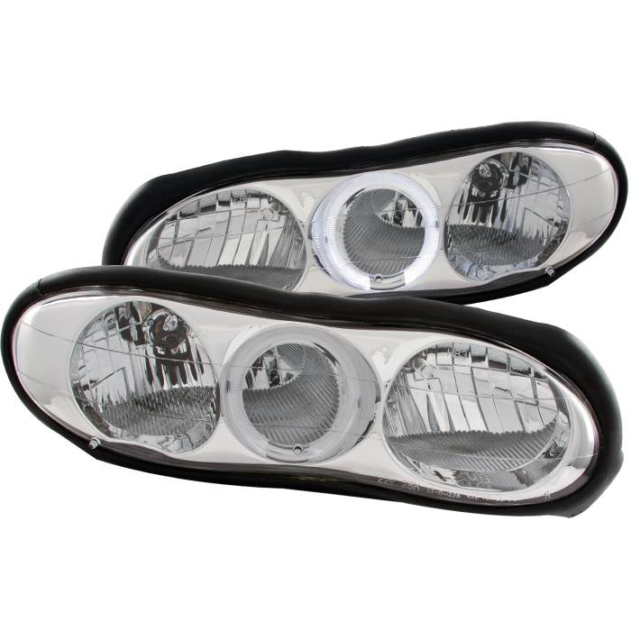 Anzo USA - Anzo USA Crystal Headlight Set w/Halo 121025