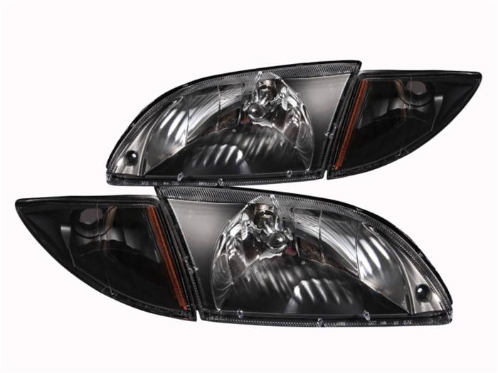 Anzo USA - Anzo USA Crystal Headlight Set 121019