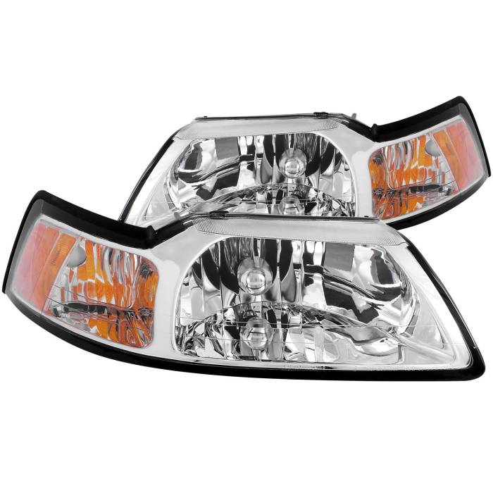 Anzo USA - Anzo USA Crystal Headlight Set 121041