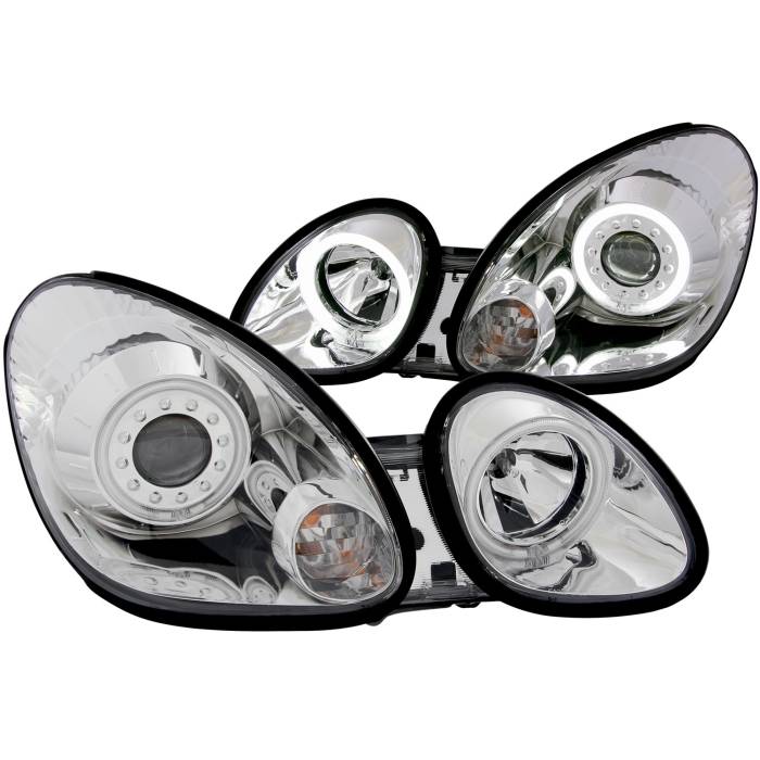 Anzo USA - Anzo USA Projector Headlight Set w/Halo 121143