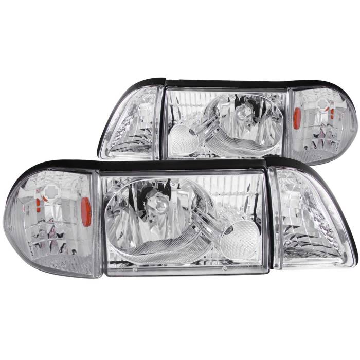 Anzo USA - Anzo USA Crystal Headlight Set 121195