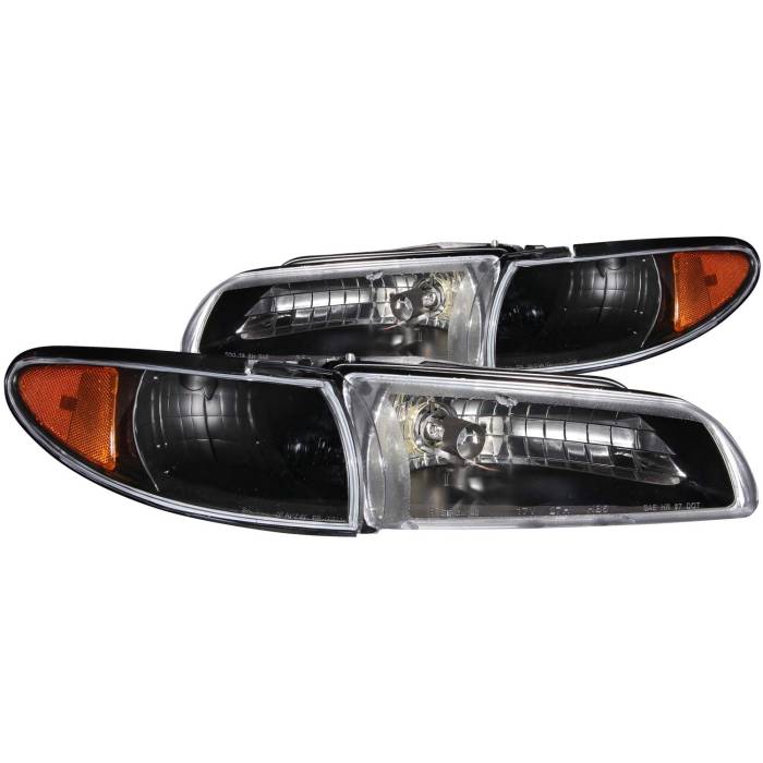 Anzo USA - Anzo USA Crystal Headlight Set 121201