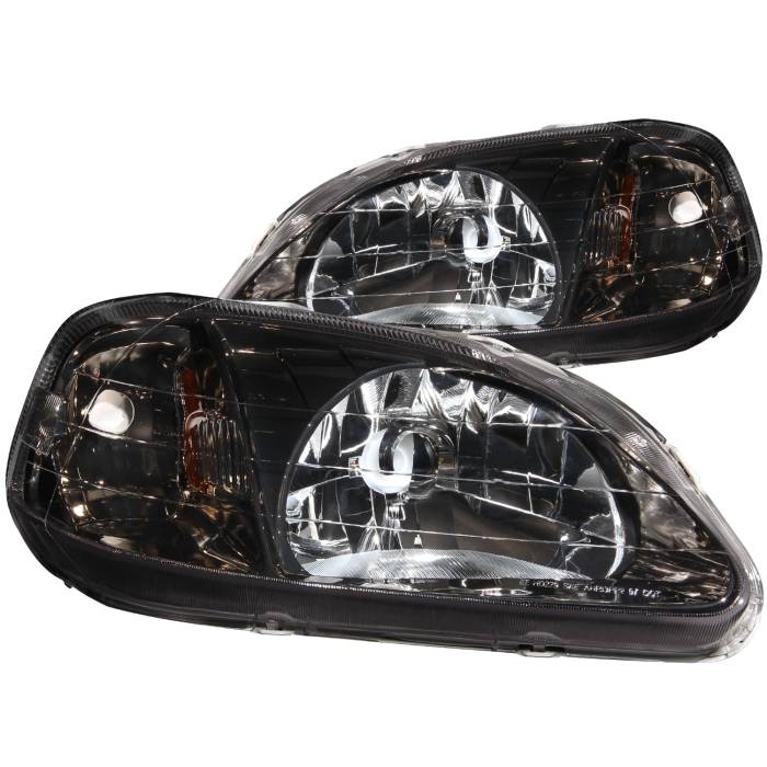 Anzo USA - Anzo USA Crystal Headlight Set 121234