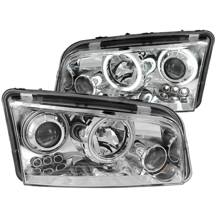 Anzo USA - Anzo USA Projector Headlight Set w/Halo 121217