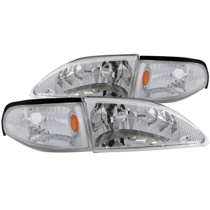 Anzo USA - Anzo USA Crystal Headlight Set 121262