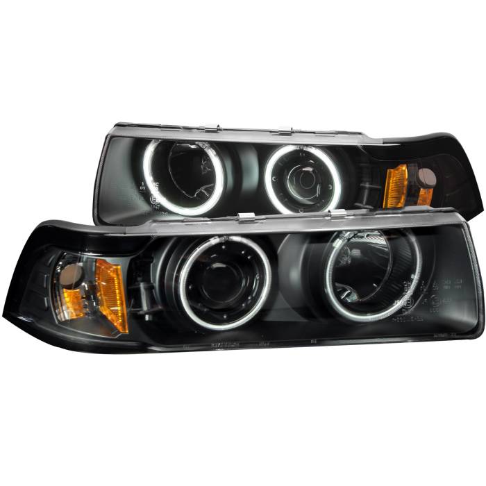 Anzo USA - Anzo USA Projector Headlight Set w/Halo 121267