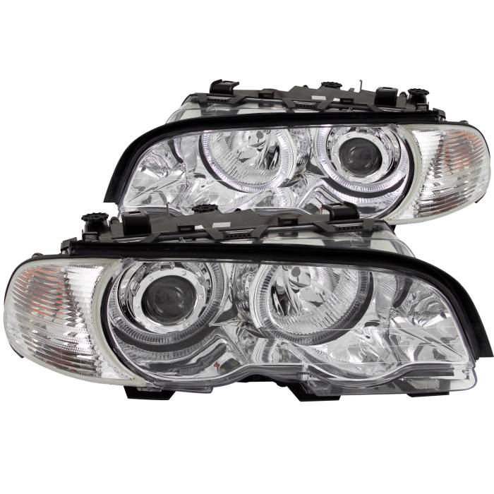 Anzo USA - Anzo USA Projector Headlight Set w/Halo 121268