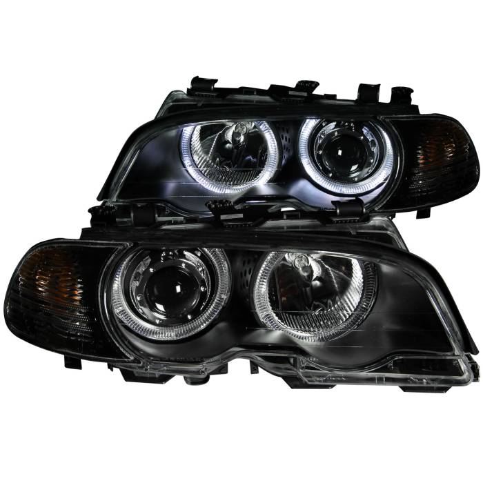 Anzo USA - Anzo USA Projector Headlight Set w/Halo 121269