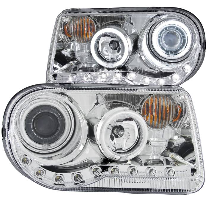 Anzo USA - Anzo USA Projector Headlight Set w/Halo 121250