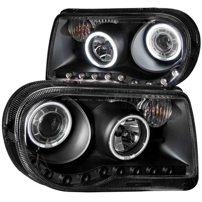 Anzo USA - Anzo USA Projector Headlight Set w/Halo 121251