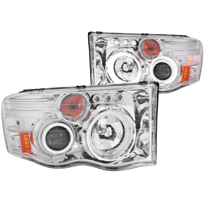 Anzo USA - Anzo USA Projector Headlight Set w/Halo 111165