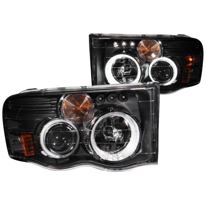 Anzo USA - Anzo USA Projector Headlight Set w/Halo 111166