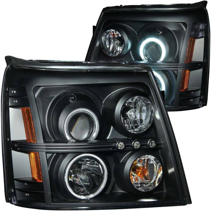 Anzo USA - Anzo USA Projector Headlight Set w/Halo 111175