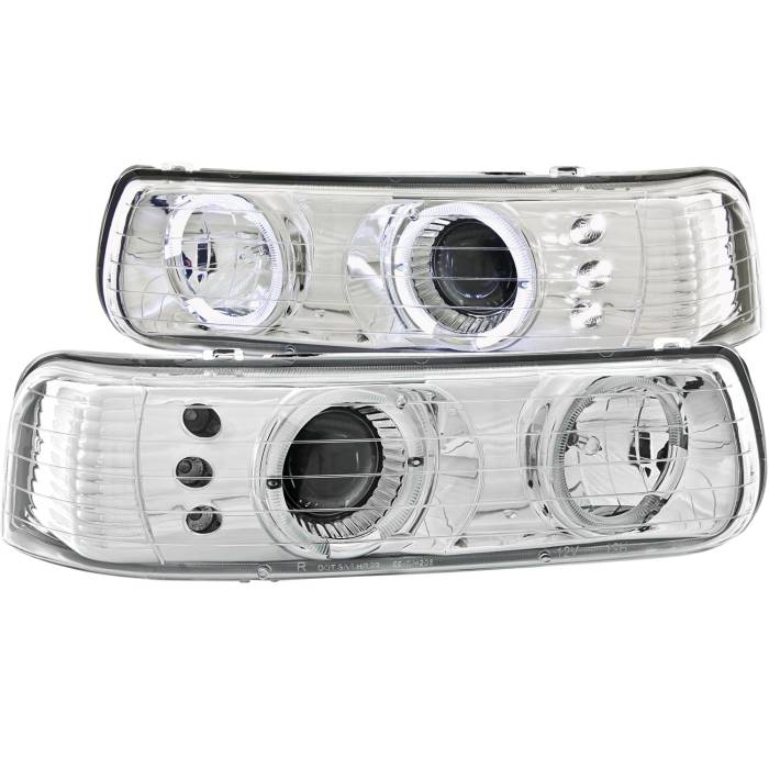 Anzo USA - Anzo USA Projector Headlight Set w/Halo 111190