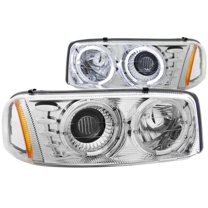 Anzo USA - Anzo USA Projector Headlight Set w/Halo 111191