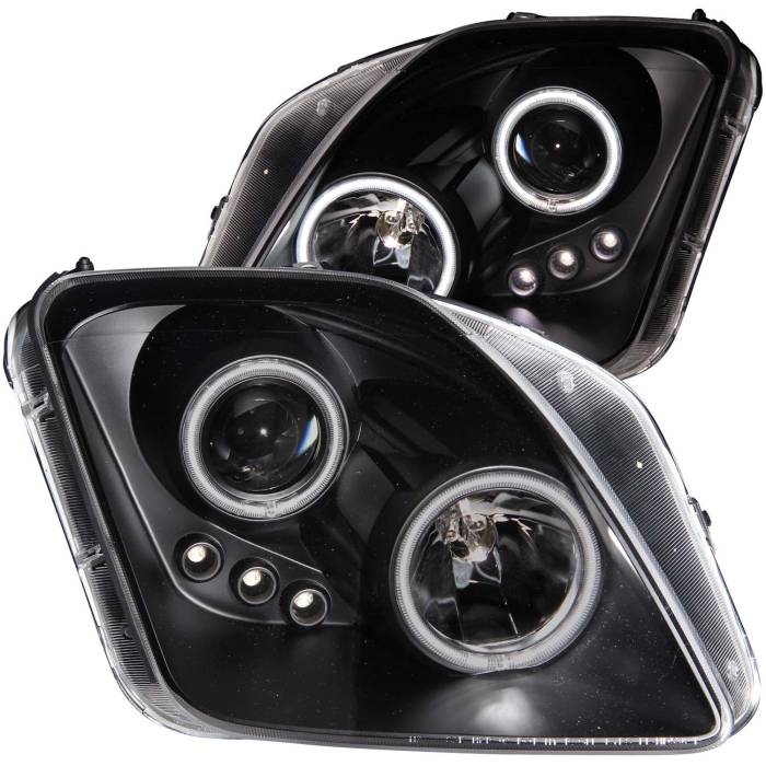 Anzo USA - Anzo USA Projector Headlight Set w/Halo 121286