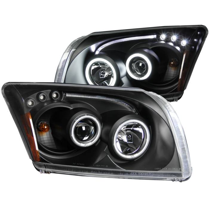 Anzo USA - Anzo USA Projector Headlight Set w/Halo 121288