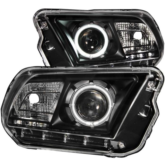 Anzo USA - Anzo USA Projector Headlight Set w/Halo 121323
