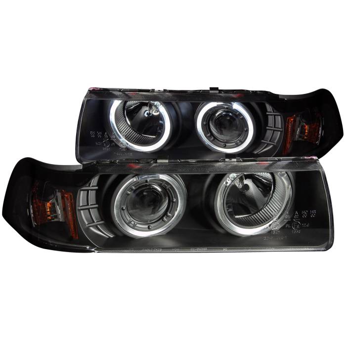 Anzo USA - Anzo USA Projector Headlight Set w/Halo 121325