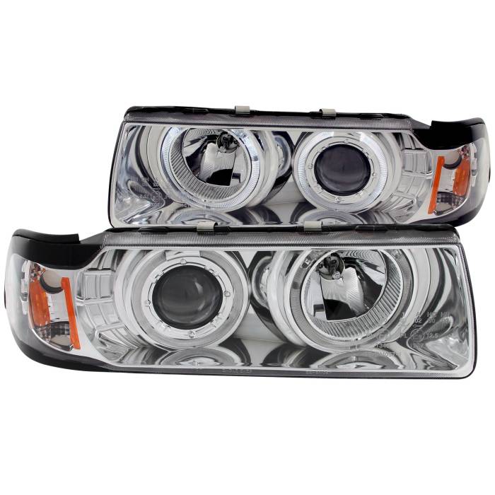 Anzo USA - Anzo USA Projector Headlight Set w/Halo 121326