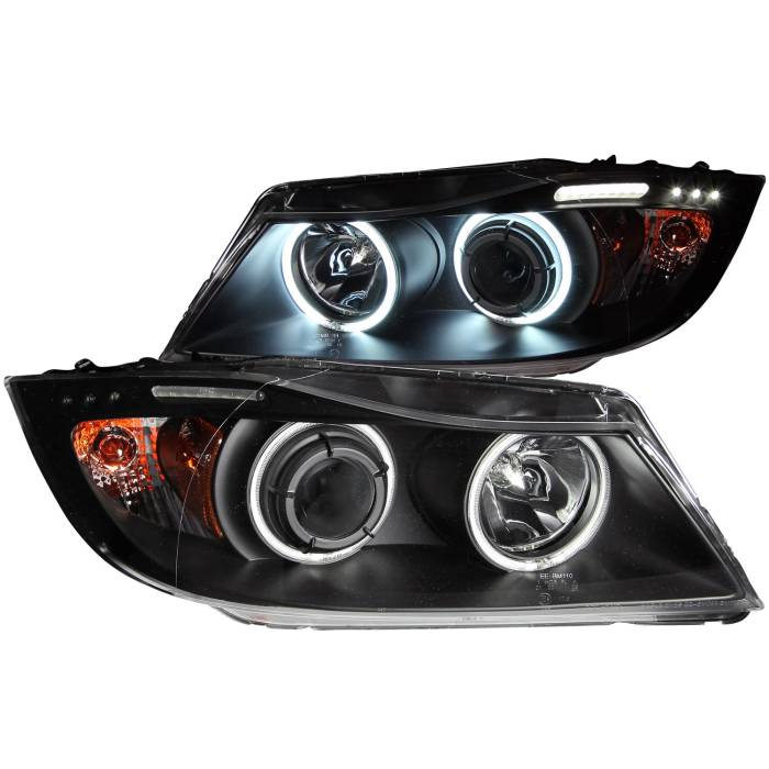 Anzo USA - Anzo USA Projector Headlight Set w/Halo 121335