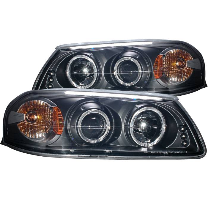 Anzo USA - Anzo USA Projector Headlight Set w/Halo 121339