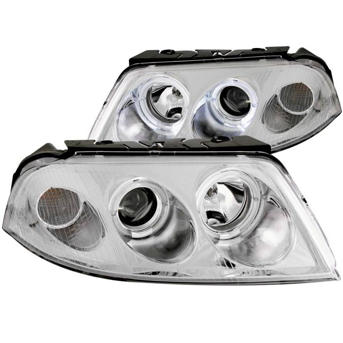 Anzo USA - Anzo USA Projector Headlight Set w/Halo 121358