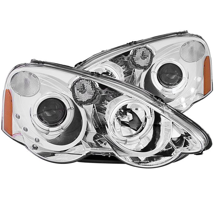 Anzo USA - Anzo USA Projector Headlight Set w/Halo 121360