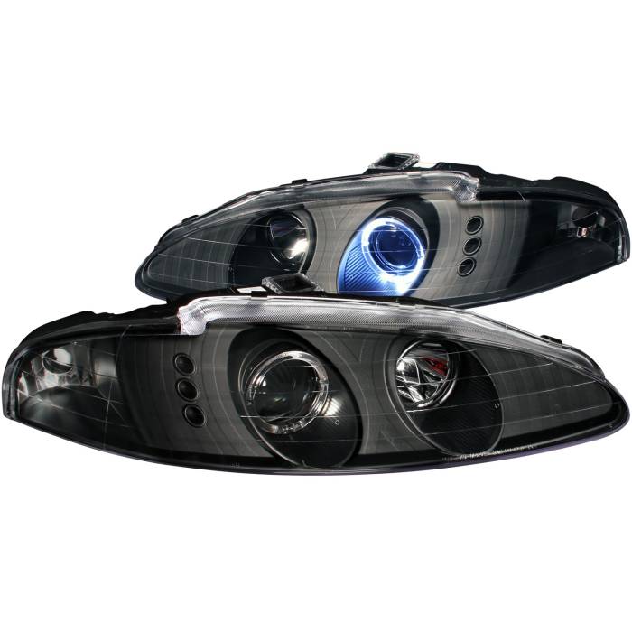 Anzo USA - Anzo USA Projector Headlight Set w/Halo 121367