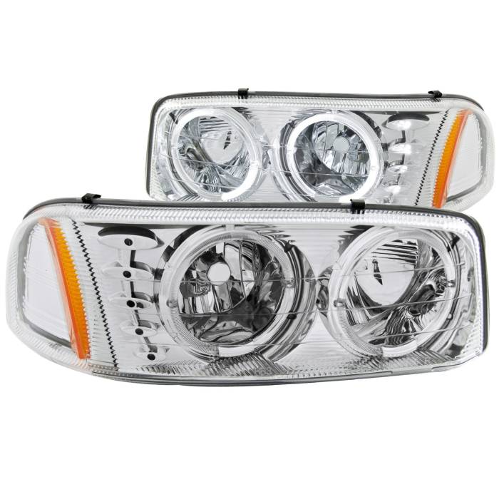 Anzo USA - Anzo USA Crystal Headlight Set w/Halo 111208