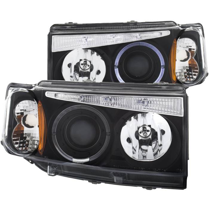 Anzo USA - Anzo USA Projector Headlight Set w/Halo 121347