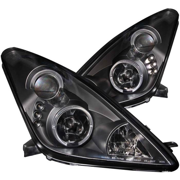 Anzo USA - Anzo USA Projector Headlight Set w/Halo 121387