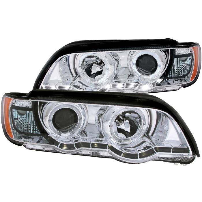 Anzo USA - Anzo USA Projector Headlight Set w/Halo 121397