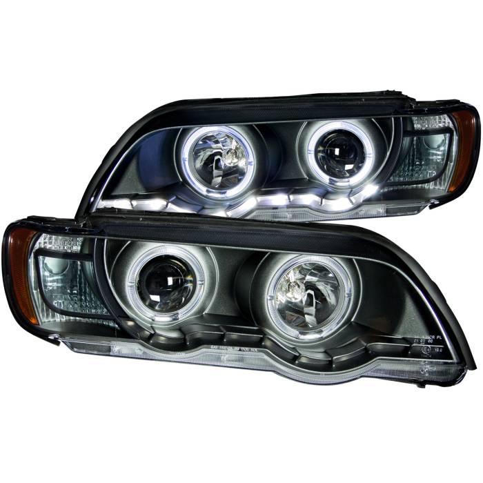 Anzo USA - Anzo USA Projector Headlight Set w/Halo 121398