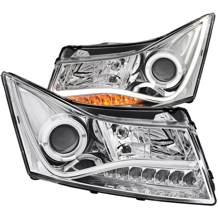 Anzo USA - Anzo USA Projector Headlight Set w/Halo 121410
