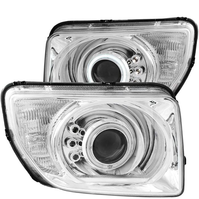 Anzo USA - Anzo USA Projector Headlight Set w/Halo 121412
