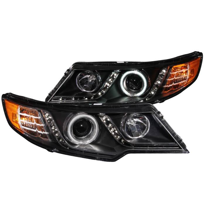 Anzo USA - Anzo USA Projector Headlight Set w/Halo 121413